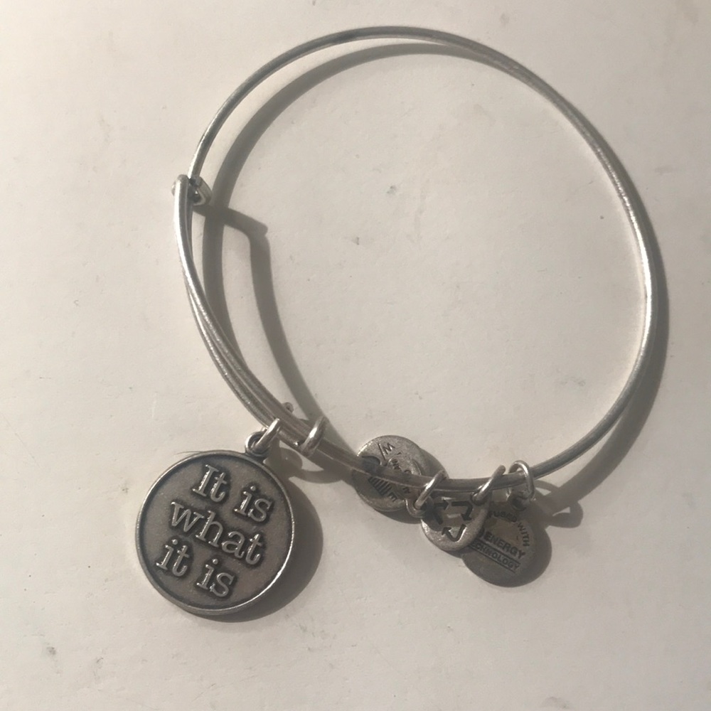 Alex and Ani silver bracelet!